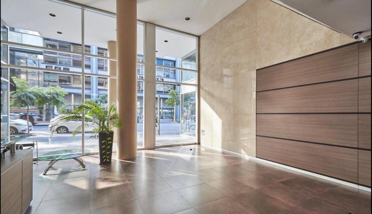 Apartamento Centrico Y Moderno Con Balcon, Piscina, Gimnasio Y Laundry Буенос Айрес Екстериор снимка