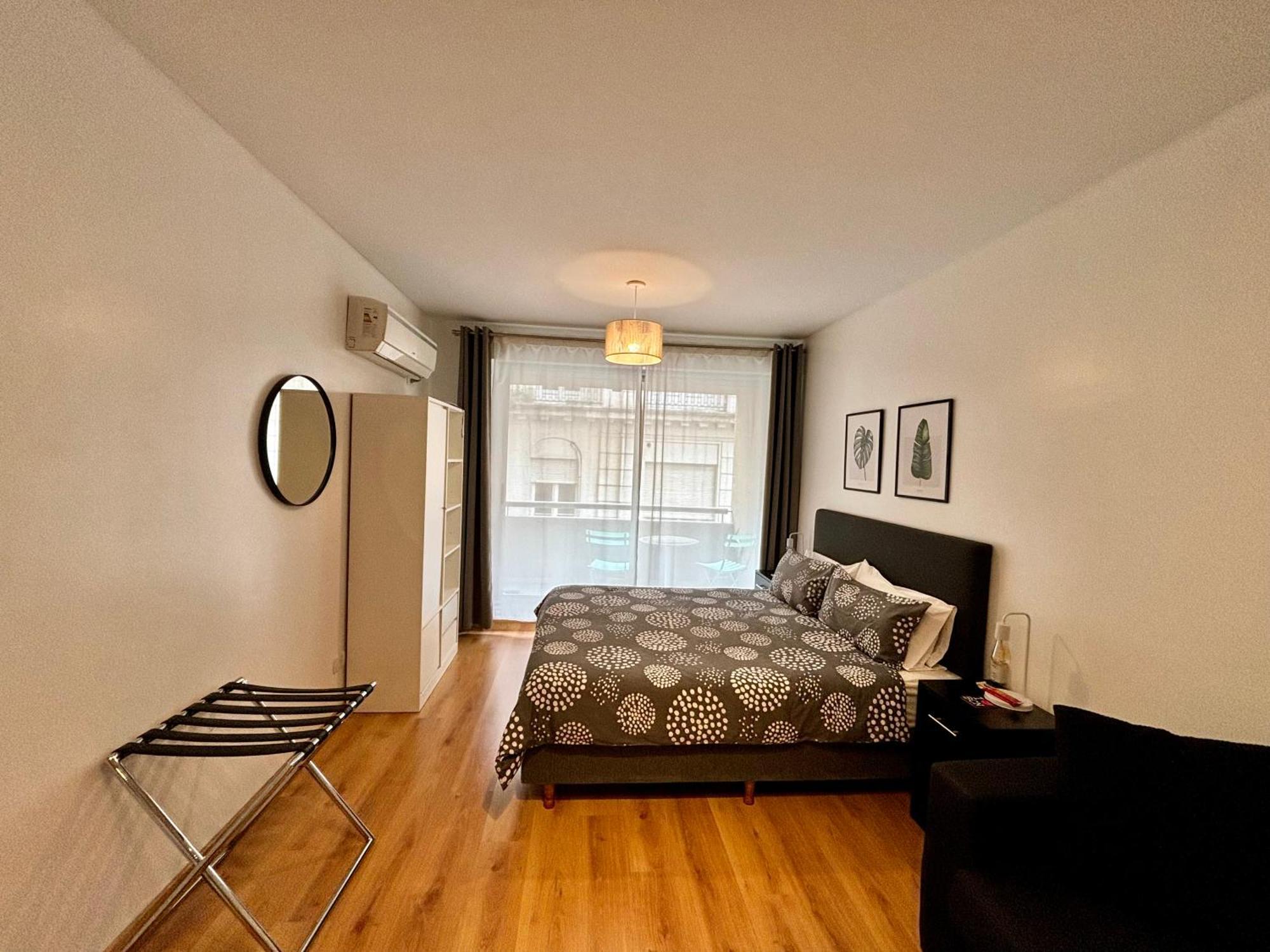 Apartamento Centrico Y Moderno Con Balcon, Piscina, Gimnasio Y Laundry Буенос Айрес Екстериор снимка