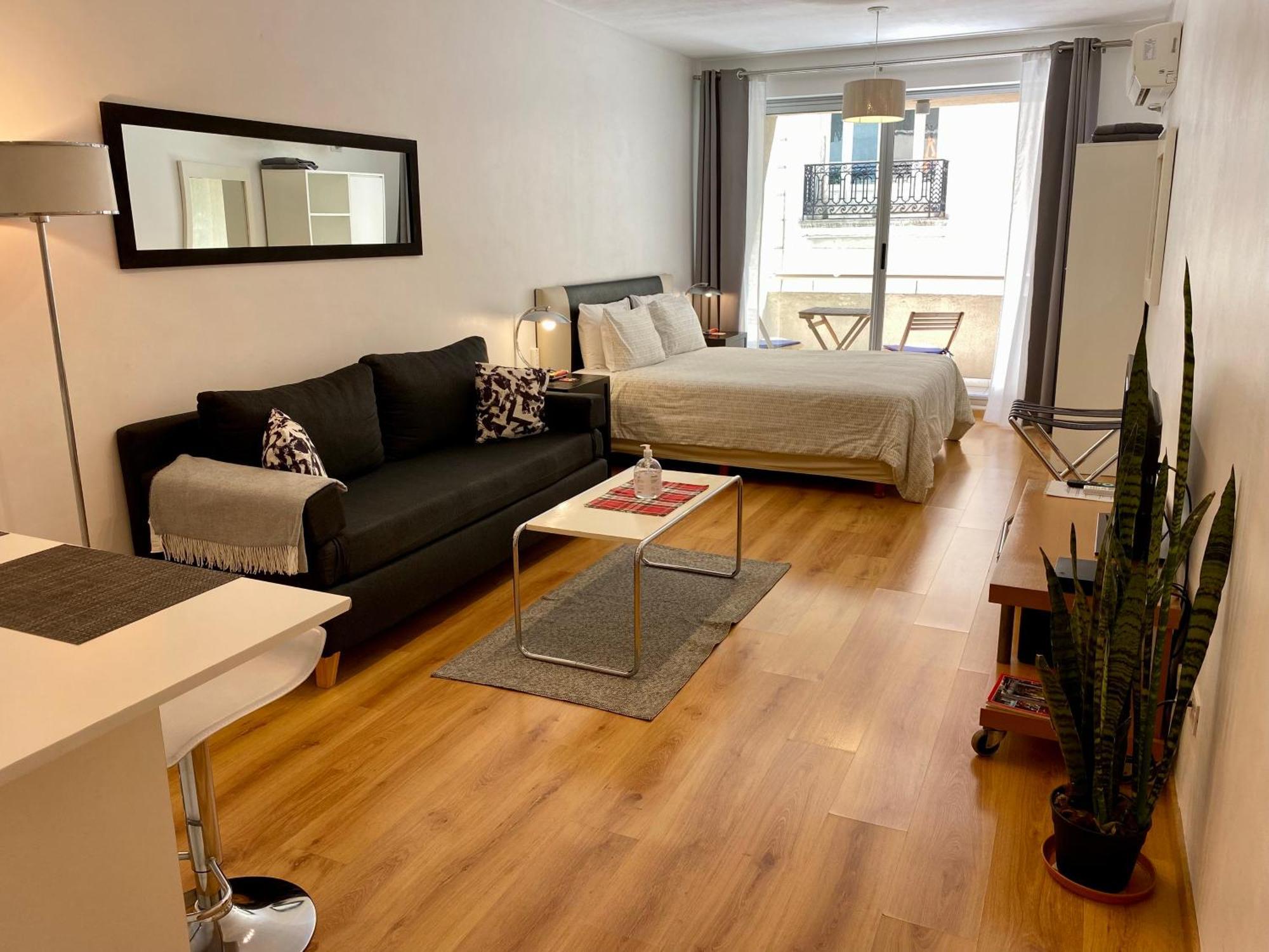Apartamento Centrico Y Moderno Con Balcon, Piscina, Gimnasio Y Laundry Буенос Айрес Екстериор снимка